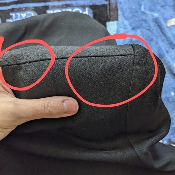 80s Black Pleated Midi Dress by Danny & Nicole - Picture 6 of 8